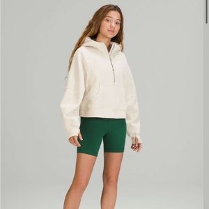 Lululemon Scuba Oversized Half-Zip Hoodie
White Opal